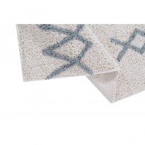 Alfombra Lavable Atlas Natural - Vintage Blue
