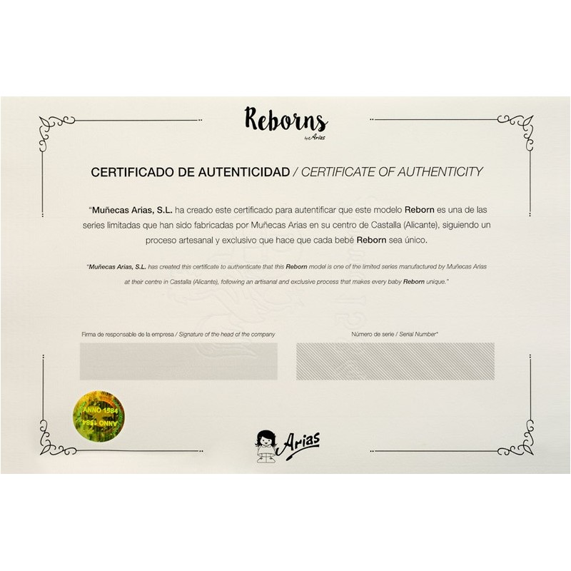 Muñeca Reborn Esther Arias