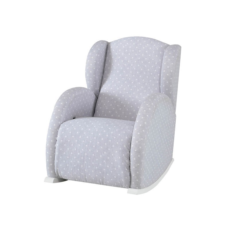 Butaca Balancín de Lactancia Tela Flor