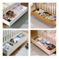 Cajón para Cuna Luxe Blanco 60x120