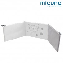 Habitación Sweet Bear: Cuna con cajón, Cómoda con Bañera y Pack Textil (Edredón, Jgo sábanas y Protector)