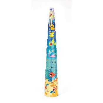 Pirámide redonda Animales...