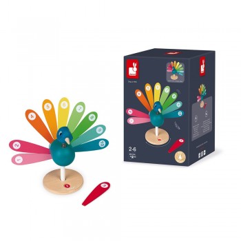 Pavão - Aprenda a contar de...