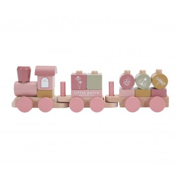 Tren Flowers Rosa Little Dutch