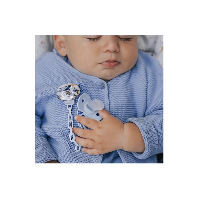 Set de regalo para bebé Memories Azul con tetina SX Pro