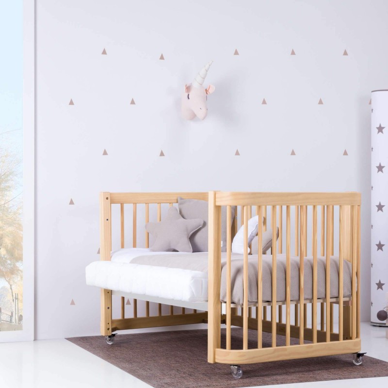 CREA DUE cuna cama 4 en 1 Blanco 70x140 - C300 – Smart Mom