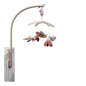 Flores e borboletas móveis...