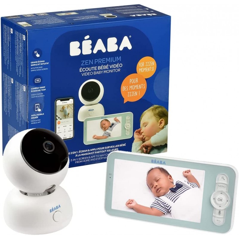 Video vigilancia bebé Zen Premium white, BEABA
