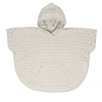 Poncho de Banho Cinza Bébé-Jou