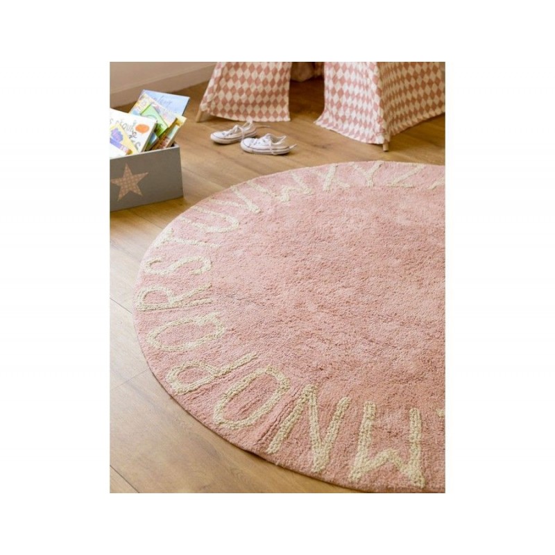 Tapete Round ABC Vintage Nude Lorena Canals Tapete Round ABC Vintage Nude Lorena Canals