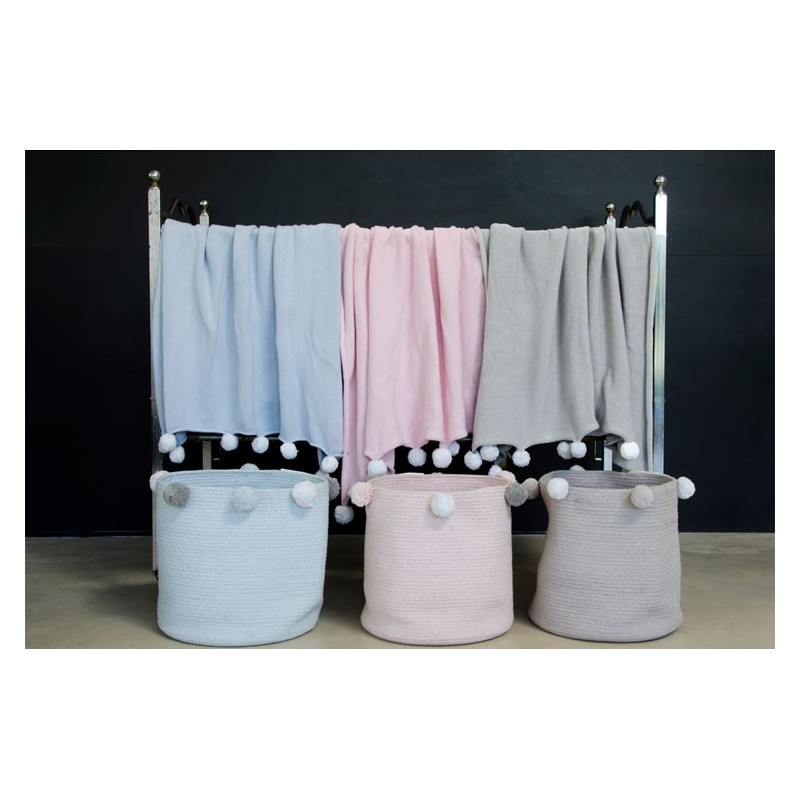 Cesta Bubbly Gris Lorena Canals