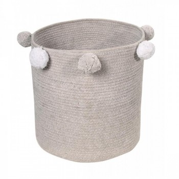 Cesta Bubbly Gris Lorena Canals