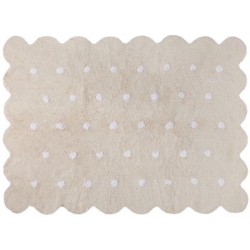 Alfombra Galleta Beige Lorena Canals