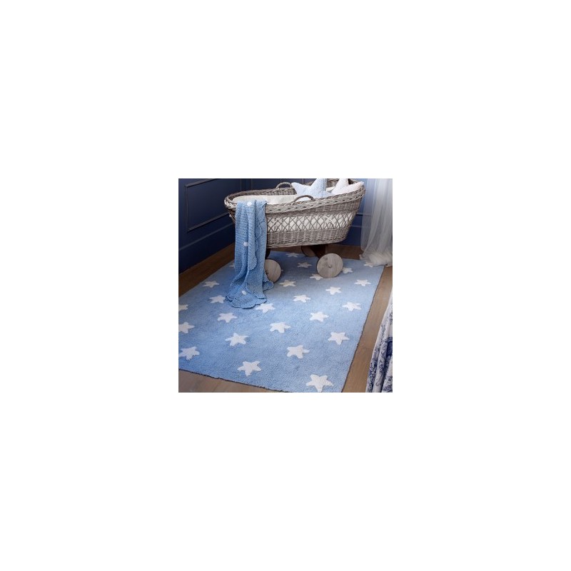Alfombra Estrella Azul Lorena Canals