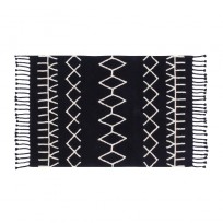 Alfombra Bereber Negro Lorena Canals