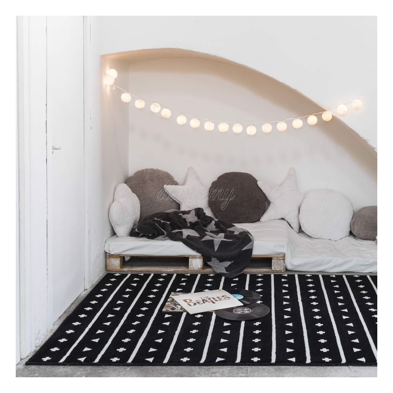 Tapete Berbere Preto Lorena Canals