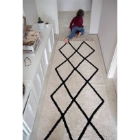 Alfombra Bereber Negro Lorena Canals