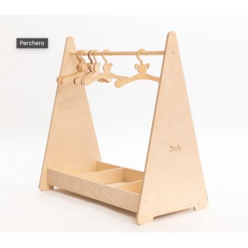 Perchero Infantil Montessori