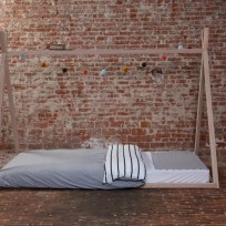 Cama Tipi Montessori Child Wood