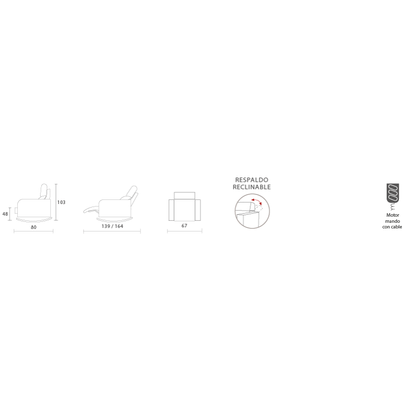 Sillón Balancín de Lactancia Relax Ariel La Nanita