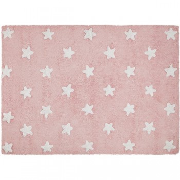 Alfombra Estrellas Rosa Lorena Canals