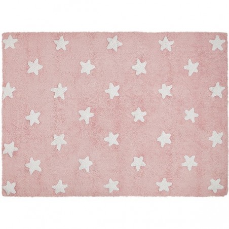 Tapete Estrelas Rosa Lorena Canals
