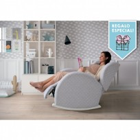 Poltrona de Amamentação Flor Relax Slow System Polipele Micuna