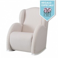 Butaca Balancín de Lactancia Tela Flor