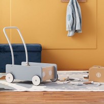 Andador Arrastre Azul / Gris Kids Concept