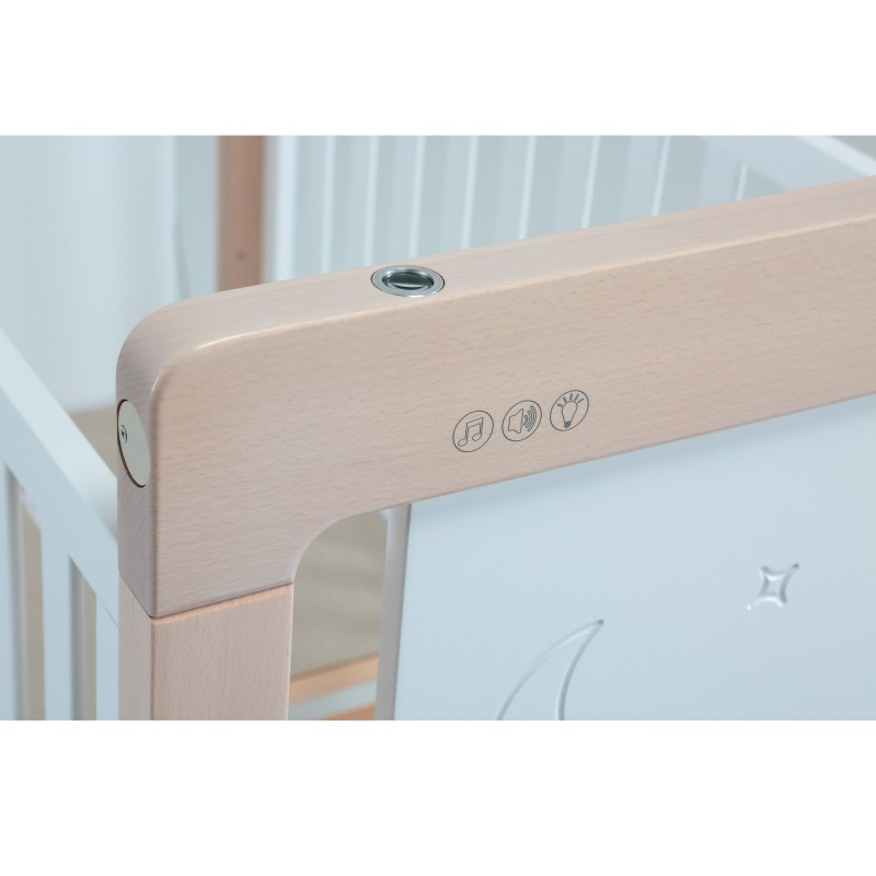 Berço Magic Mum diodo Emissor de luz System Micuna 60 x 120 PRESENTE COLCHÕES DE BERÇO